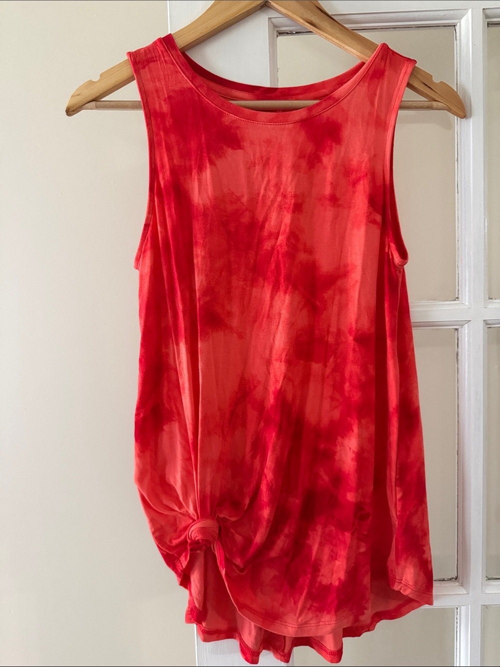 Old Navy luxe high neck tie dye tank top